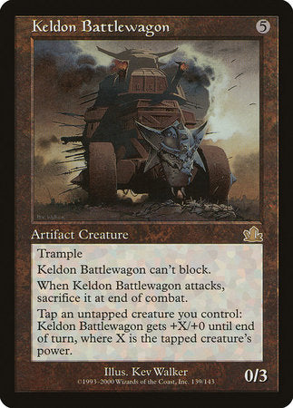 Keldon Battlewagon [Prophecy] | Exor Games New Glasgow