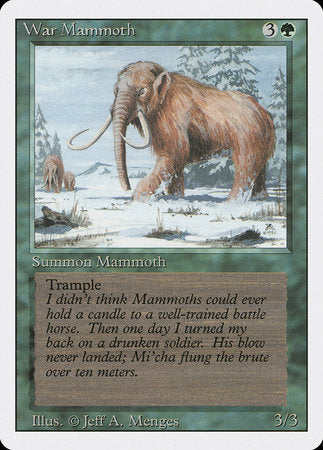 War Mammoth [Revised Edition] | Exor Games New Glasgow