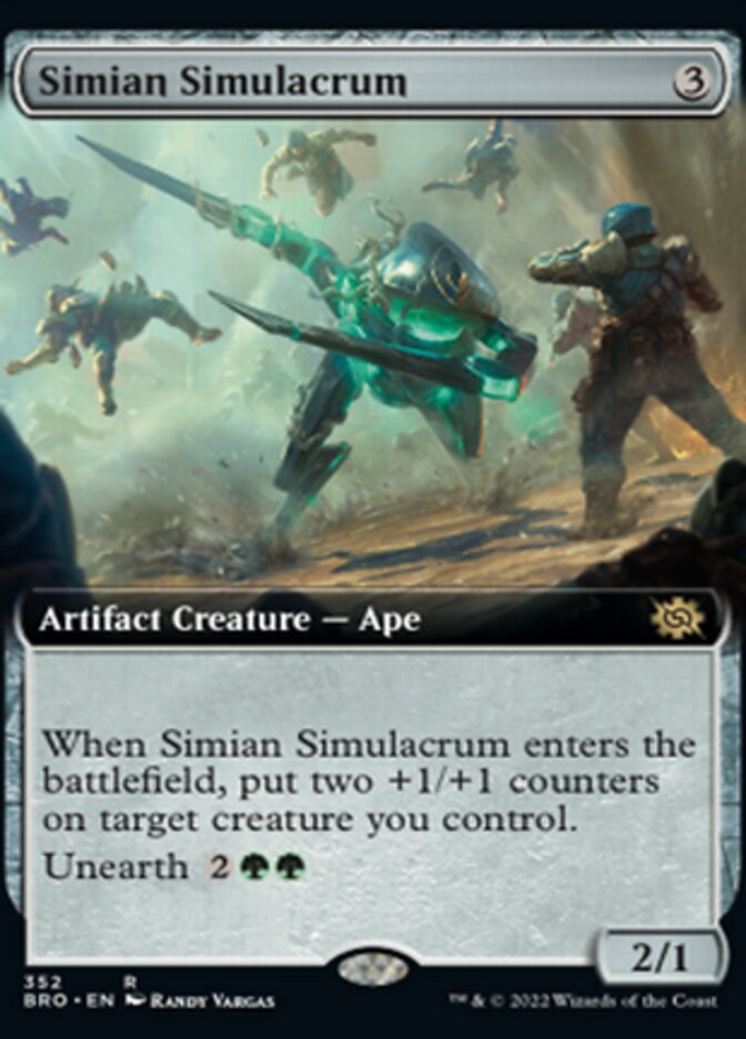 Simian Simulacrum (Extended Art) [The Brothers' War] | Exor Games New Glasgow