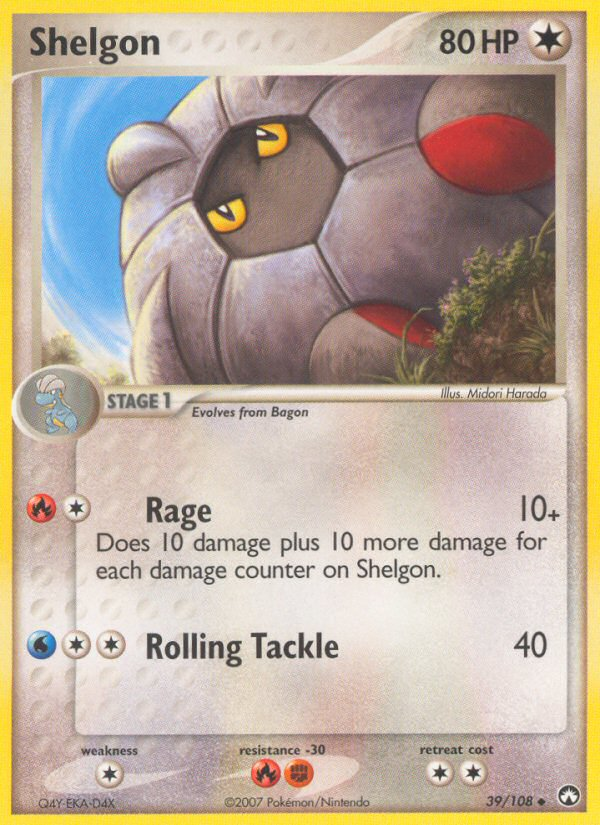 Shelgon (39/108) [EX: Power Keepers] | Exor Games New Glasgow