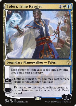 Teferi, Time Raveler [War of the Spark] | Exor Games New Glasgow