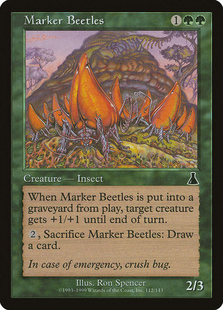 Marker Beetles [Urza's Destiny] | Exor Games New Glasgow