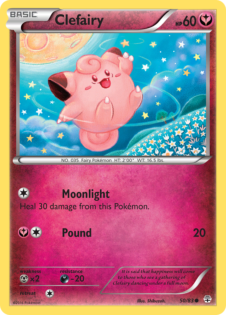 Clefairy (50/83) [XY: Generations] | Exor Games New Glasgow