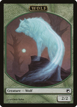 Wolf Token [Scars of Mirrodin Tokens] | Exor Games New Glasgow