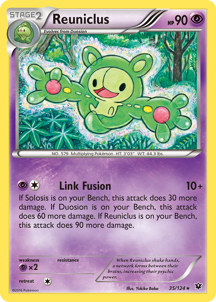 Reuniclus (35/124) [XY: Fates Collide] | Exor Games New Glasgow