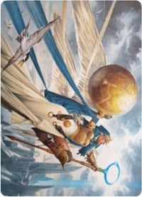 Linvala, Shield of Sea Gate Art Card [Zendikar Rising Art Series] | Exor Games New Glasgow