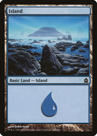 Island (305) [Commander 2011] | Exor Games New Glasgow