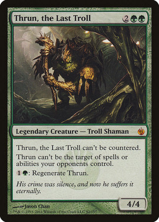 Thrun, the Last Troll [Mirrodin Besieged] | Exor Games New Glasgow