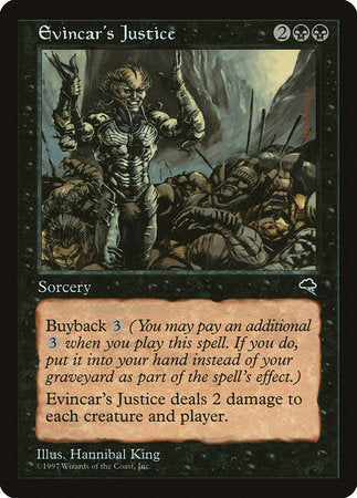 Evincar's Justice [Tempest] | Exor Games New Glasgow