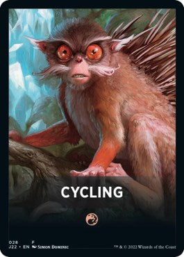 Cycling Theme Card [Jumpstart 2022 Front Cards] | Exor Games New Glasgow