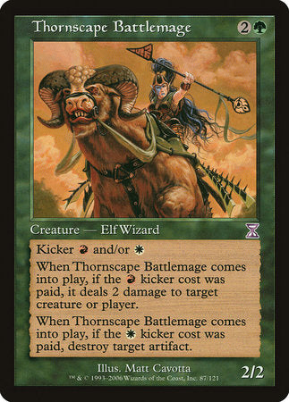 Thornscape Battlemage [Time Spiral Timeshifted] | Exor Games New Glasgow