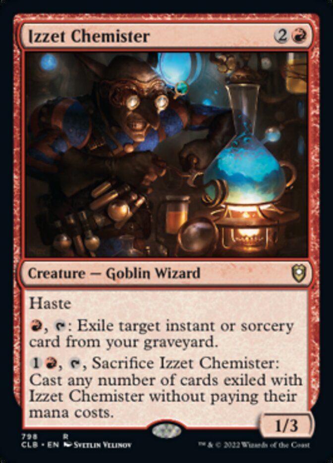 Izzet Chemister [Commander Legends: Battle for Baldur's Gate] | Exor Games New Glasgow