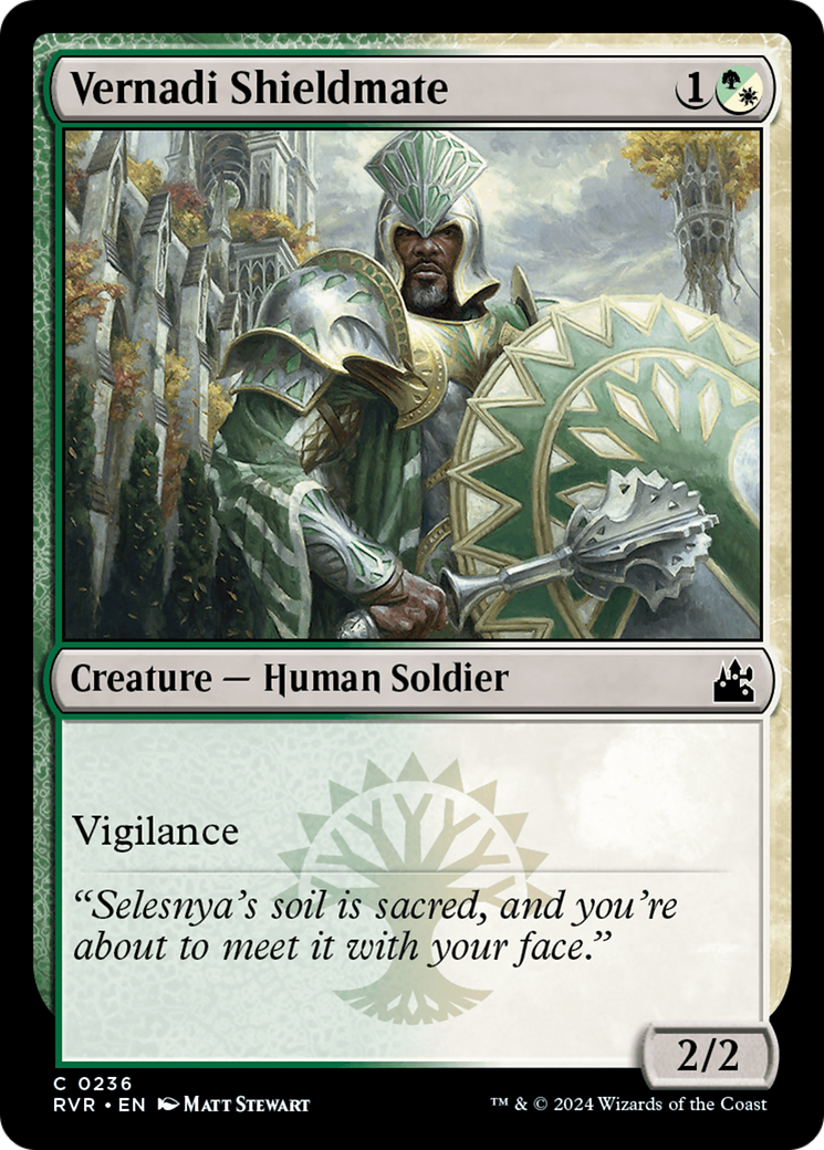 Vernadi Shieldmate [Ravnica Remastered] | Exor Games New Glasgow