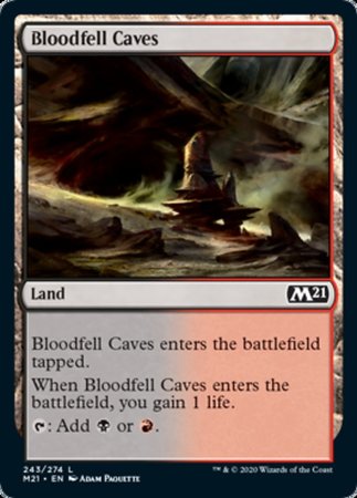 Bloodfell Caves [Core Set 2021] | Exor Games New Glasgow