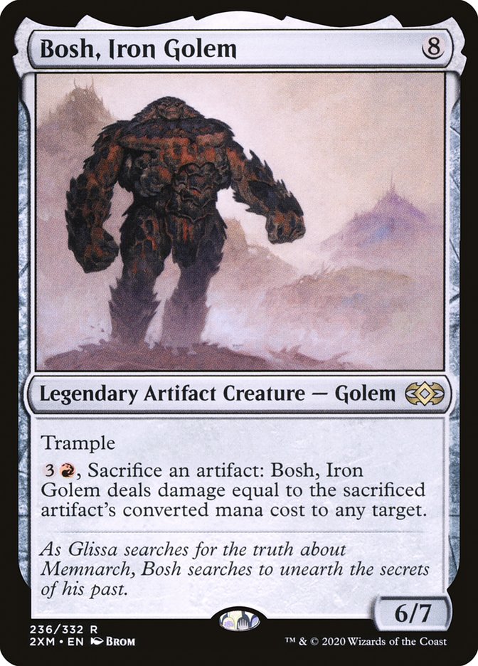 Bosh, Iron Golem [Double Masters] | Exor Games New Glasgow