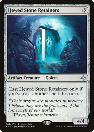 Hewed Stone Retainers [Ugin's Fate] | Exor Games New Glasgow