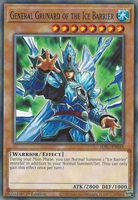 General Grunard of the Ice Barrier [SDFC-EN018] Common | Exor Games New Glasgow