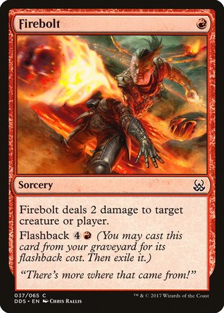 Firebolt [Duel Decks: Mind vs. Might] | Exor Games New Glasgow