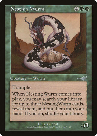 Nesting Wurm [Nemesis] | Exor Games New Glasgow