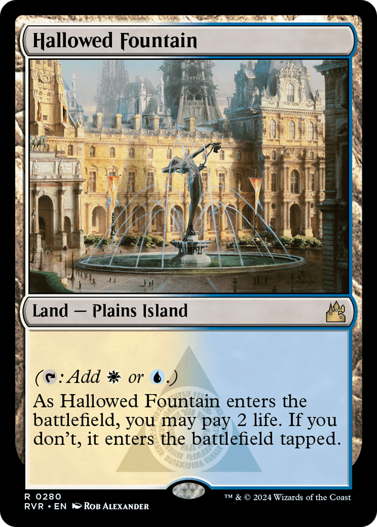 Hallowed Fountain [Ravnica Remastered] | Exor Games New Glasgow