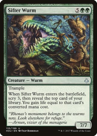 Sifter Wurm [Hour of Devastation] | Exor Games New Glasgow