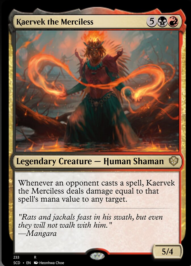 Kaervek the Merciless [Starter Commander Decks] | Exor Games New Glasgow