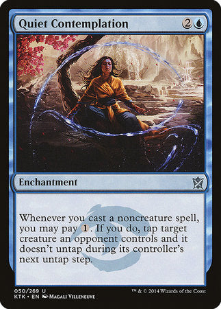 Quiet Contemplation [Khans of Tarkir] | Exor Games New Glasgow