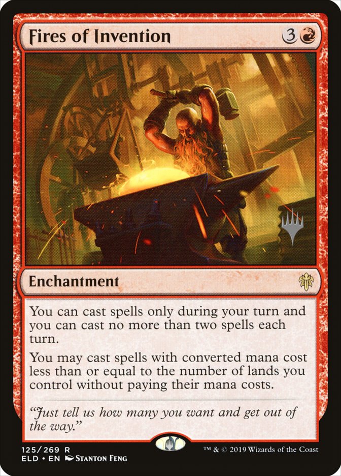 Fires of Invention (Promo Pack) [Throne of Eldraine Promos] | Exor Games New Glasgow