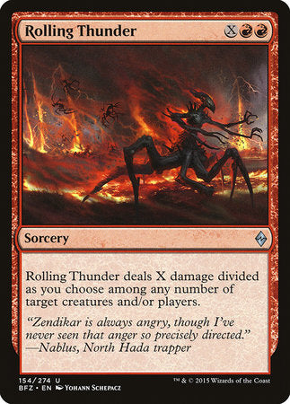 Rolling Thunder [Battle for Zendikar] | Exor Games New Glasgow