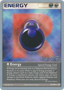R Energy (95/109) (Dark Tyranitar Deck - Takashi Yoneda) [World Championships 2005] | Exor Games New Glasgow