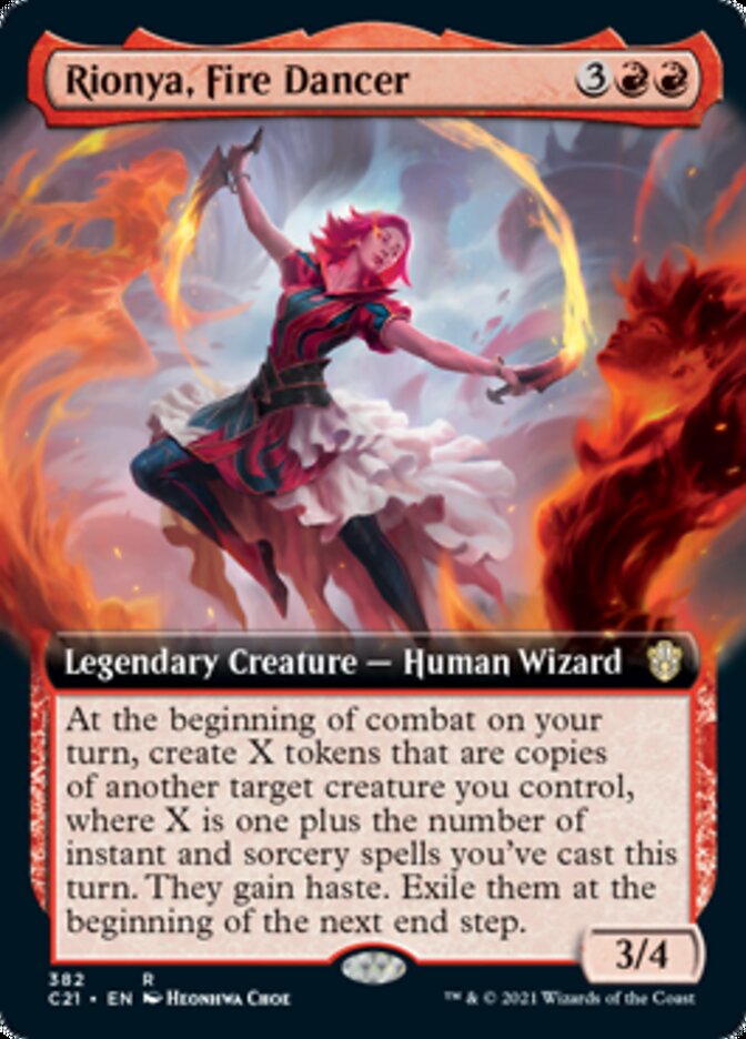 Rionya, Fire Dancer (Extended) [Commander 2021] | Exor Games New Glasgow