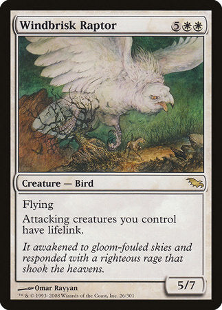 Windbrisk Raptor [Shadowmoor] | Exor Games New Glasgow