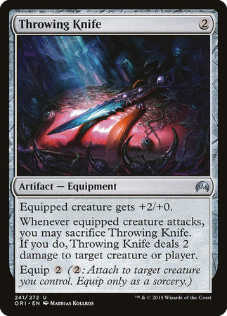 Throwing Knife [Magic Origins] | Exor Games New Glasgow