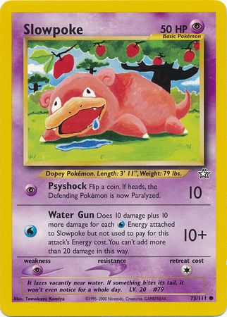 Slowpoke (73/111) [Neo Genesis Unlimited] | Exor Games New Glasgow