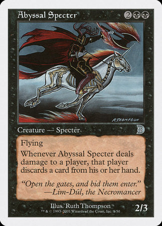 Abyssal Specter [Deckmasters] | Exor Games New Glasgow