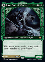 Jorn, God of Winter // Kaldring, the Rimestaff (Showcase) [Kaldheim] | Exor Games New Glasgow