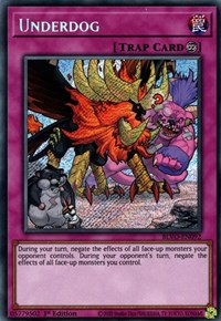 Underdog [BLVO-EN092] Secret Rare | Exor Games New Glasgow