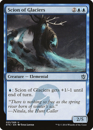 Scion of Glaciers [Khans of Tarkir] | Exor Games New Glasgow
