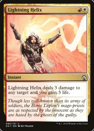 Lightning Helix [GRN Guild Kit] | Exor Games New Glasgow