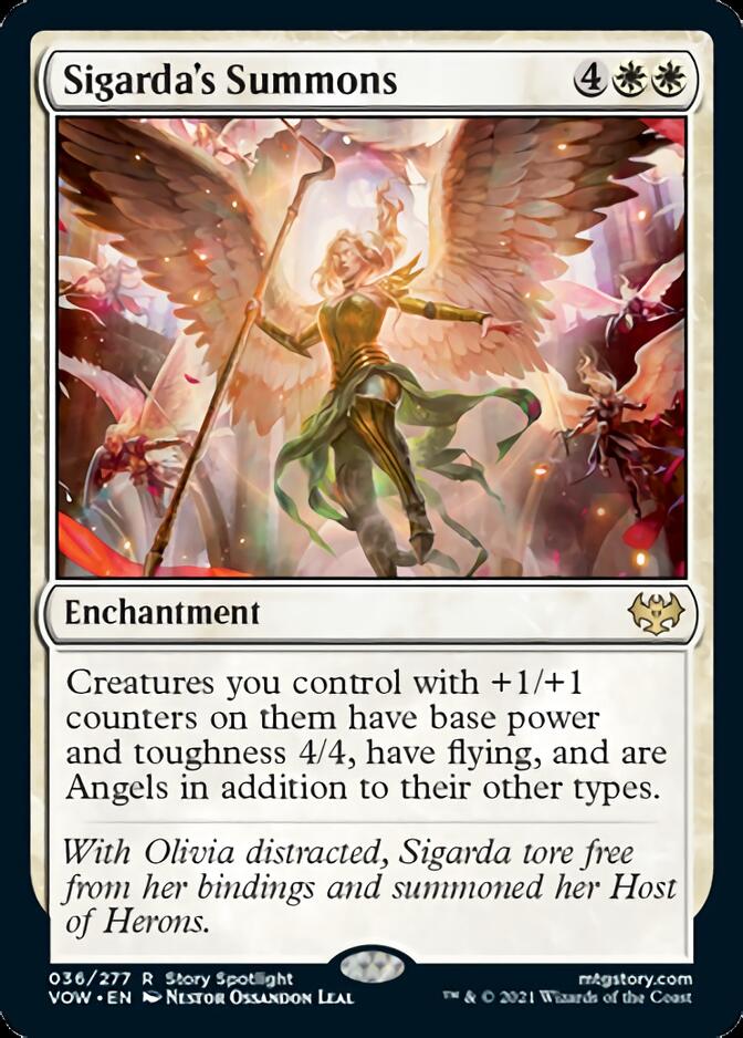 Sigarda's Summons [Innistrad: Crimson Vow] | Exor Games New Glasgow