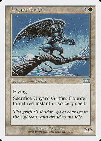 Unyaro Griffin [Classic Sixth Edition] | Exor Games New Glasgow