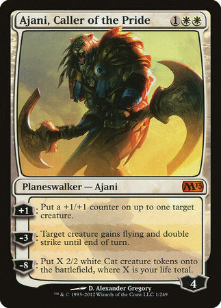 Ajani, Caller of the Pride [Magic 2013] | Exor Games New Glasgow