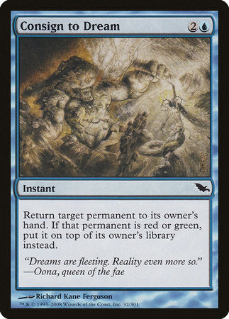 Consign to Dream [Shadowmoor] | Exor Games New Glasgow