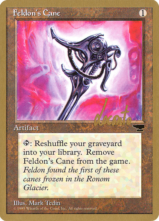 Feldon's Cane (Michael Loconto) [Pro Tour Collector Set] | Exor Games New Glasgow