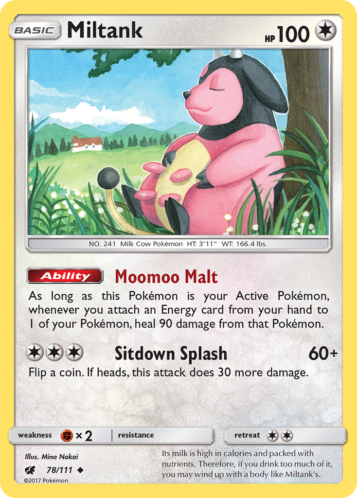 Miltank (78/111) [Sun & Moon: Crimson Invasion] | Exor Games New Glasgow