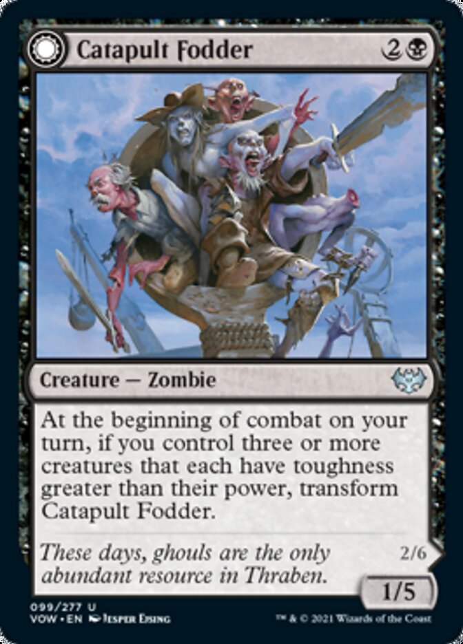 Catapult Fodder // Catapult Captain [Innistrad: Crimson Vow] | Exor Games New Glasgow