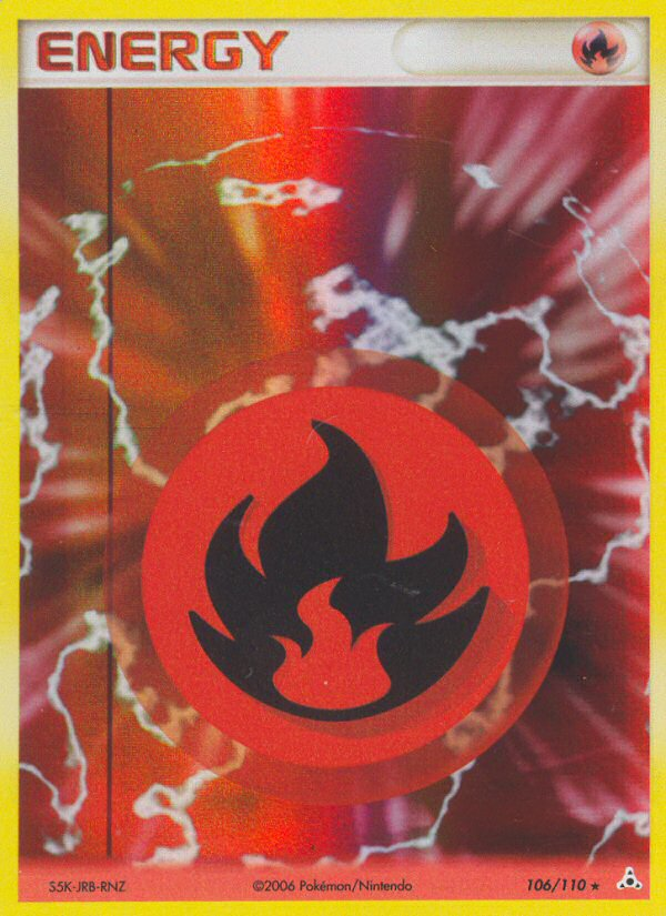 Fire Energy (106/110) [EX: Holon Phantoms] | Exor Games New Glasgow