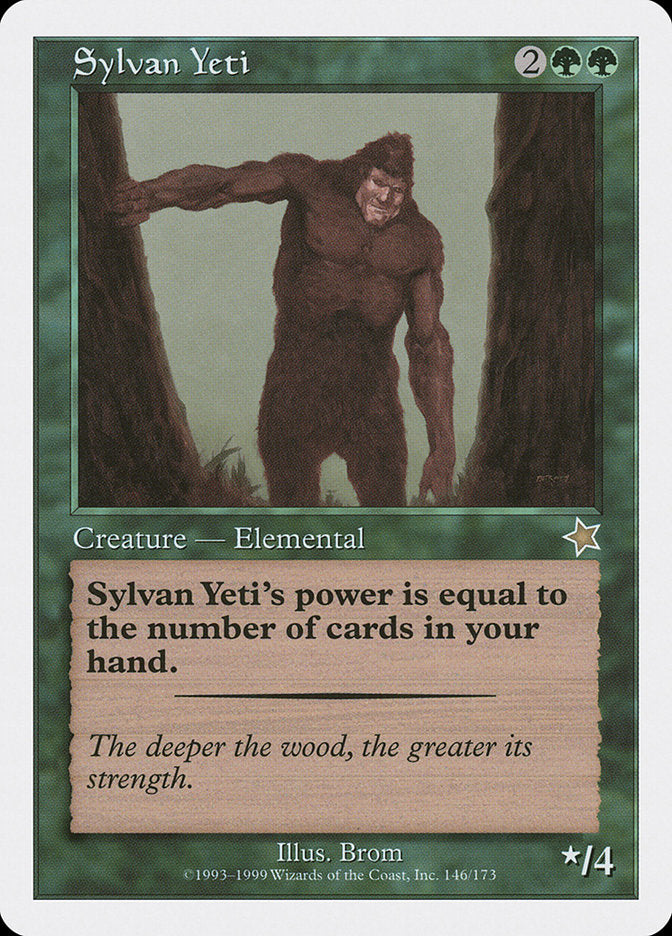 Sylvan Yeti [Starter 1999] | Exor Games New Glasgow