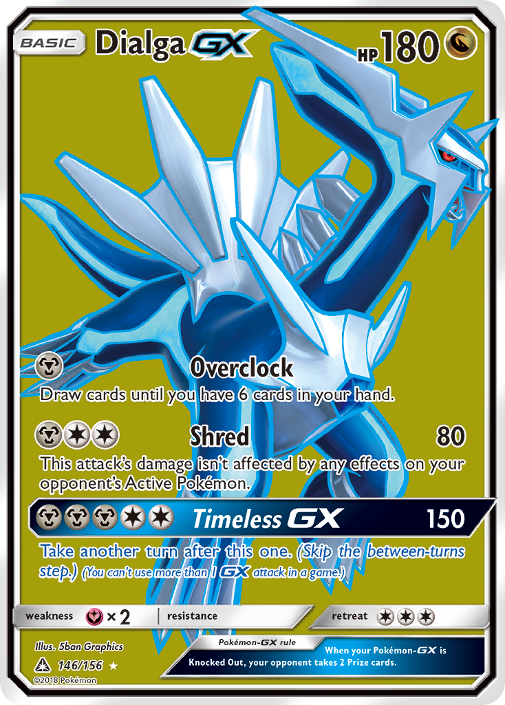 Dialga GX (146/156) [Sun & Moon: Ultra Prism] | Exor Games New Glasgow