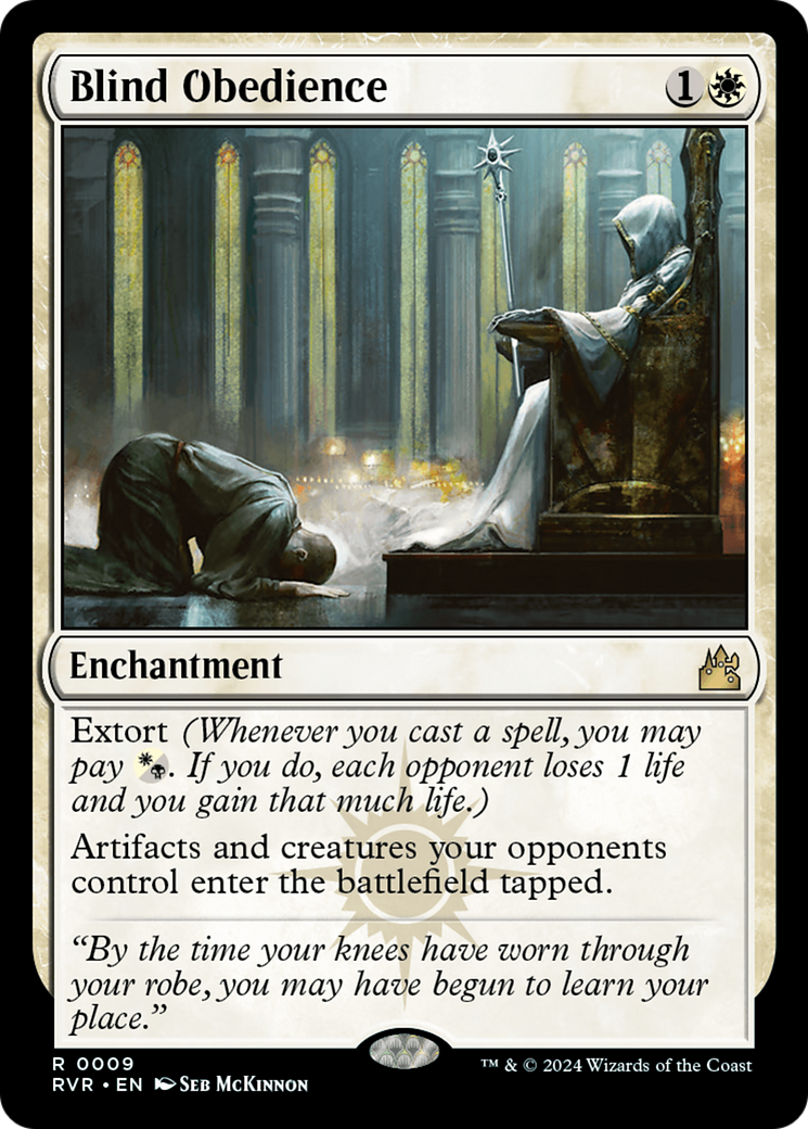 Blind Obedience [Ravnica Remastered] | Exor Games New Glasgow